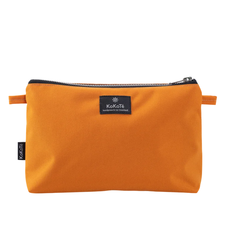 Necessaire "Nessi" ocker, Futter schwarz