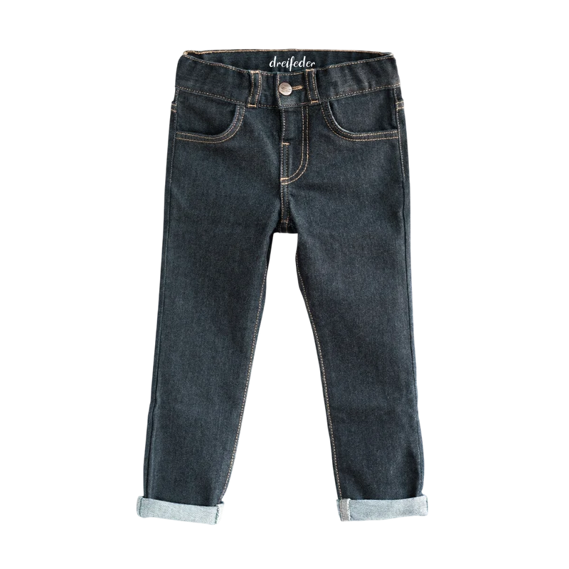 Midi Jeans indigo