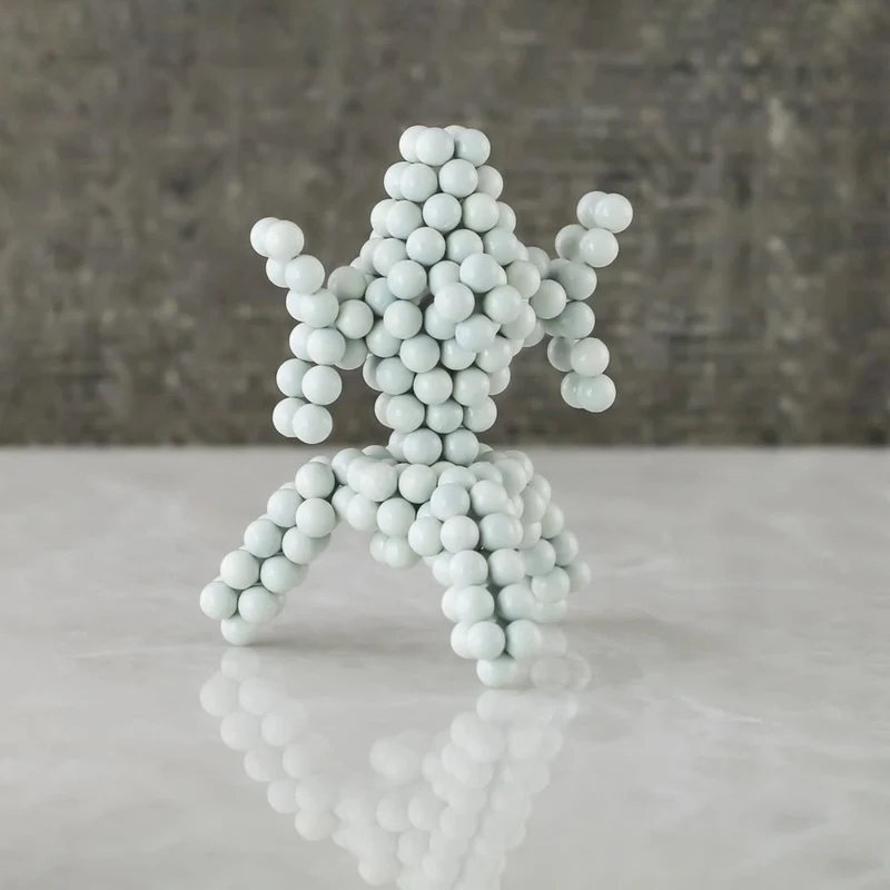 Magnetkugeln Weiss