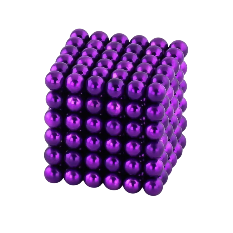 Magnetkugeln Violett