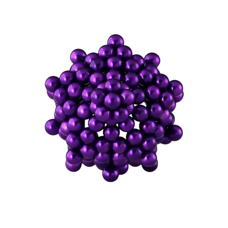 Magnetkugeln Violett