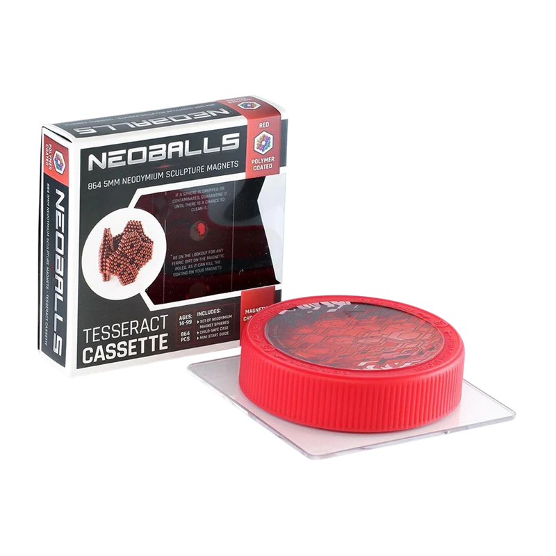 Magnetkugeln Rot - Tesseract Cassette