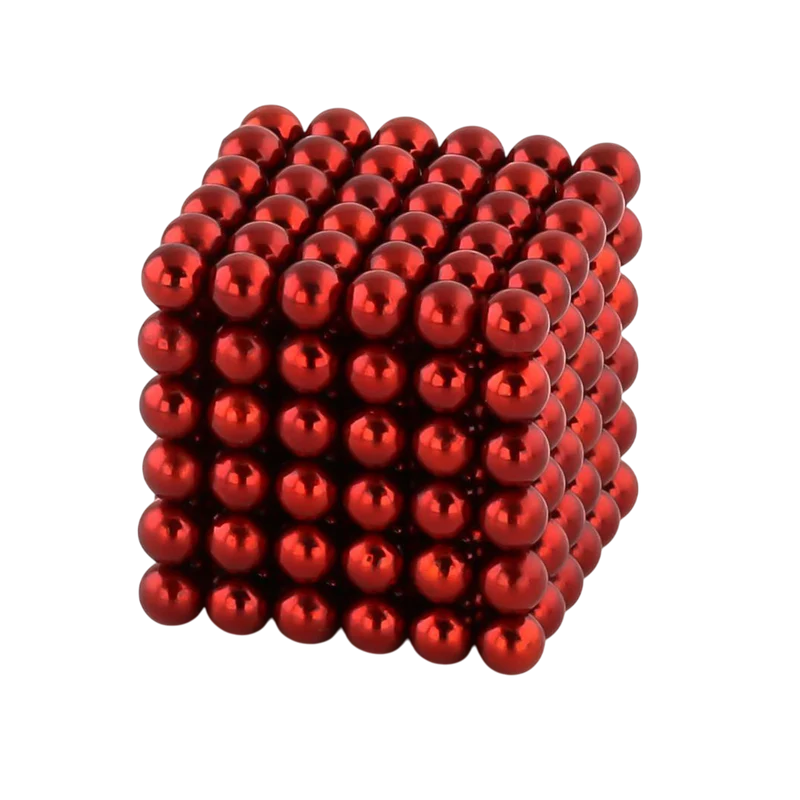 Magnetkugeln Rot