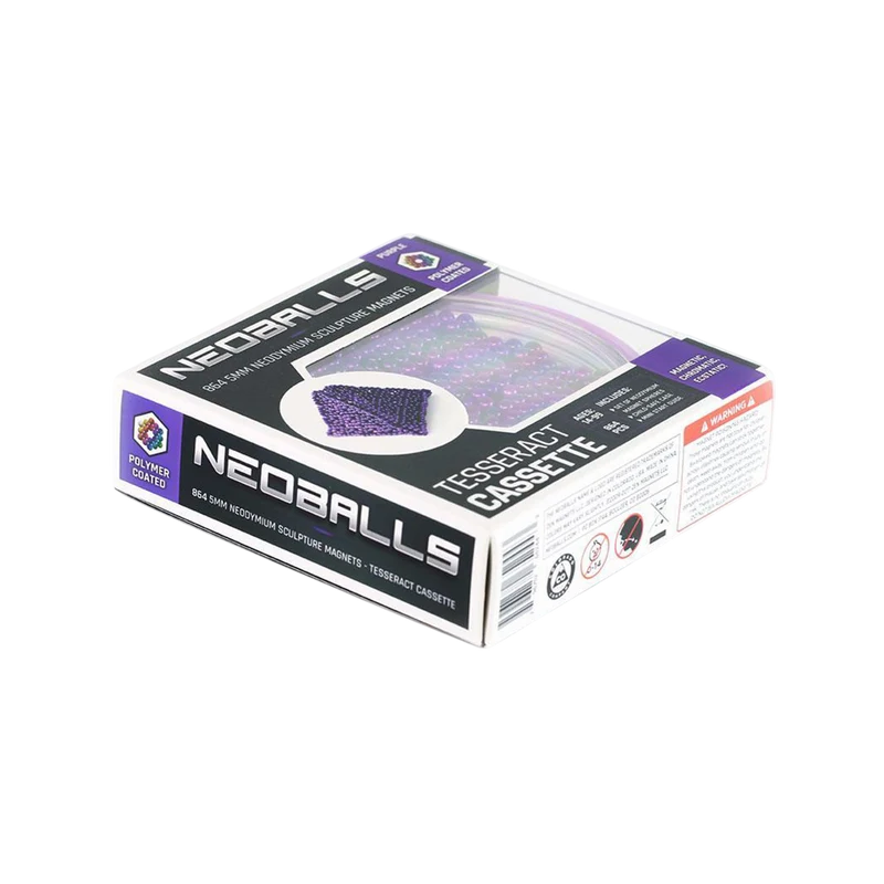 Magnetkugeln Violett - Tesseract Cassette