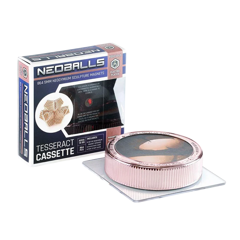 Magnetkugeln Rosegold - Tesseract Cassette