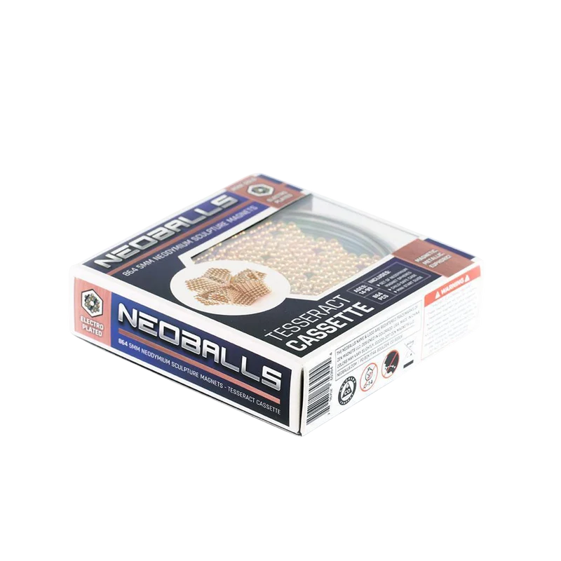Magnetkugeln Rosegold - Tesseract Cassette