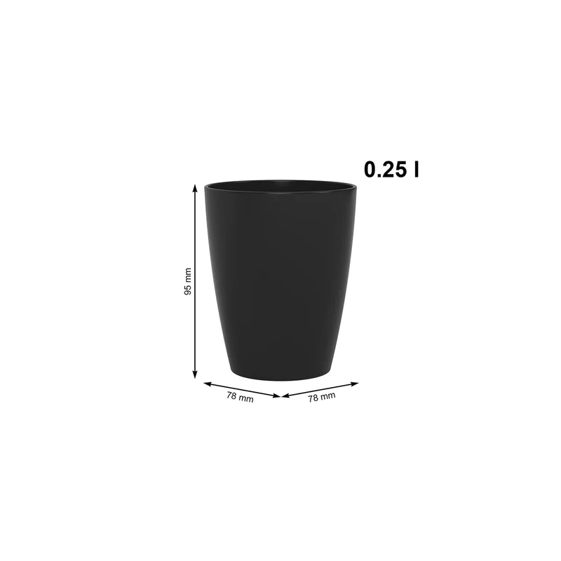 Trinkbecher 0,25 l ECO CARUBA