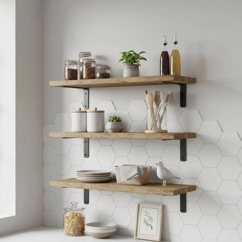 CUISINE ETAGERE MURALE | AtelierRustik™