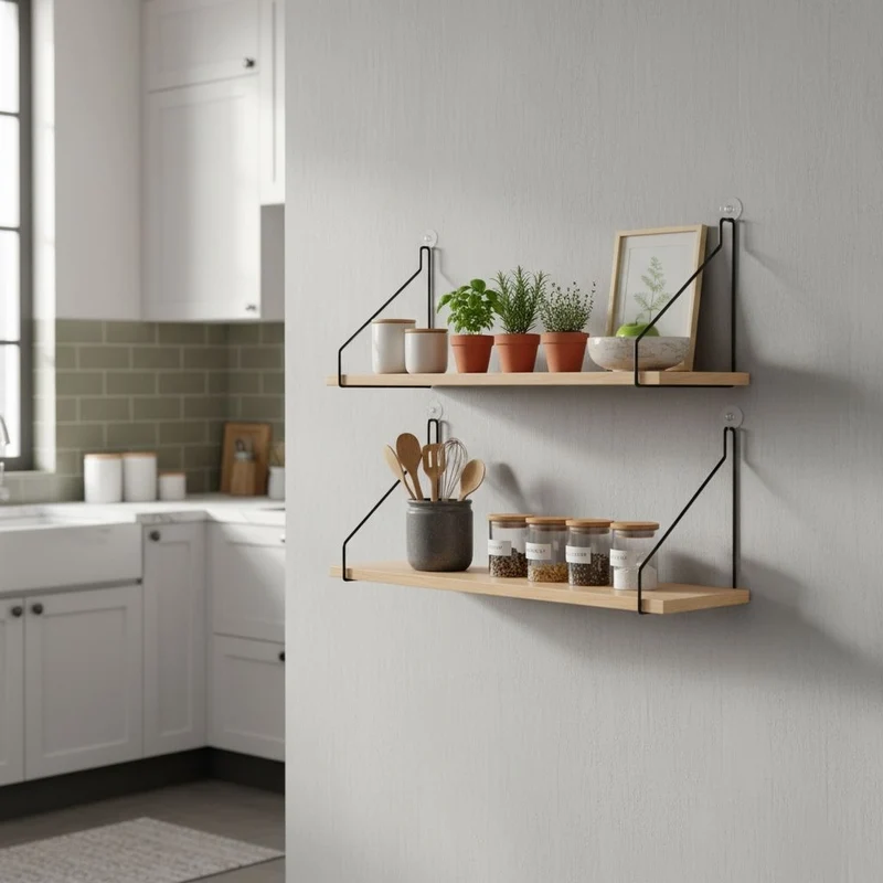 ETAGERE MURALE POUR CUISINE | NordikShelf™