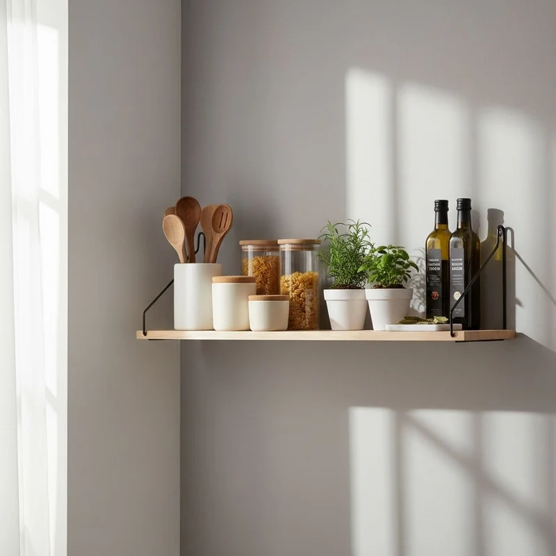 ETAGERE MURALE POUR CUISINE | NordikShelf™