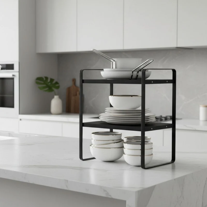 ÉTAGÈRE POUR CUISINE | Structo™ Double 30 cm