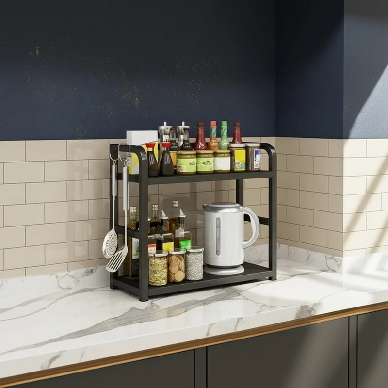 ETAGERE POUR PLAN DE TRAVAIL CUISINE | WoodIron™