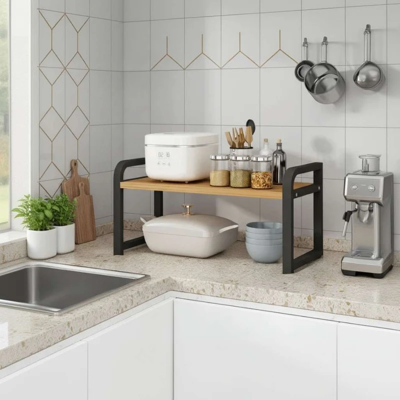 ÉTAGÈRE CUISINE PLAN DE TRAVAIL | KitchenGuard™
