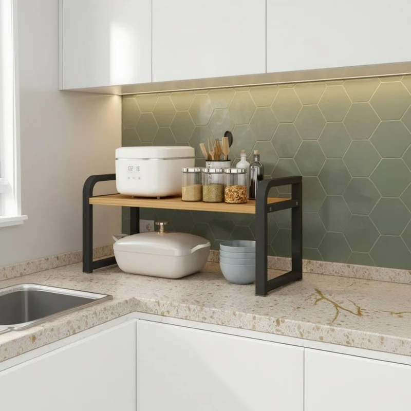 ÉTAGÈRE CUISINE PLAN DE TRAVAIL | KitchenGuard™