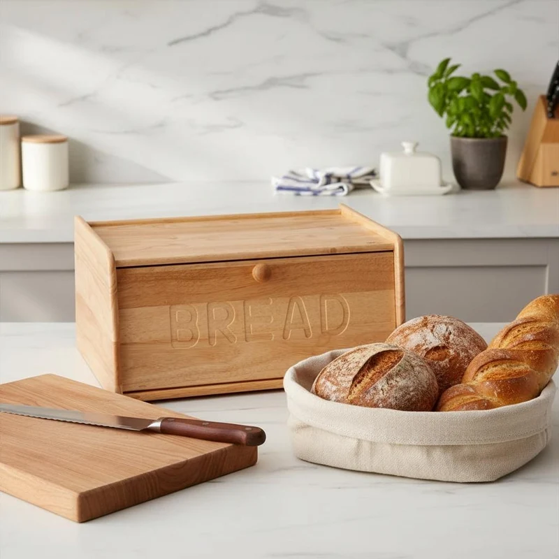 HUCHE À PAIN EN BOIS | Arboria™