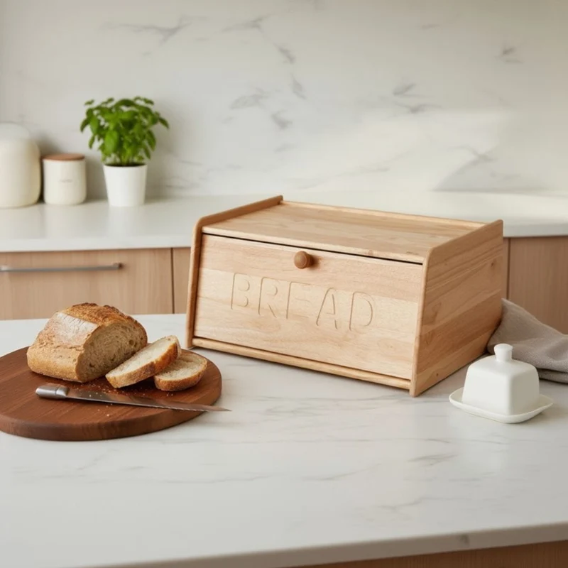 HUCHE À PAIN EN BOIS | Arboria™