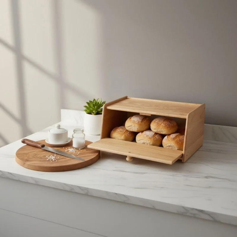 HUCHE À PAIN EN BOIS | Arboria™