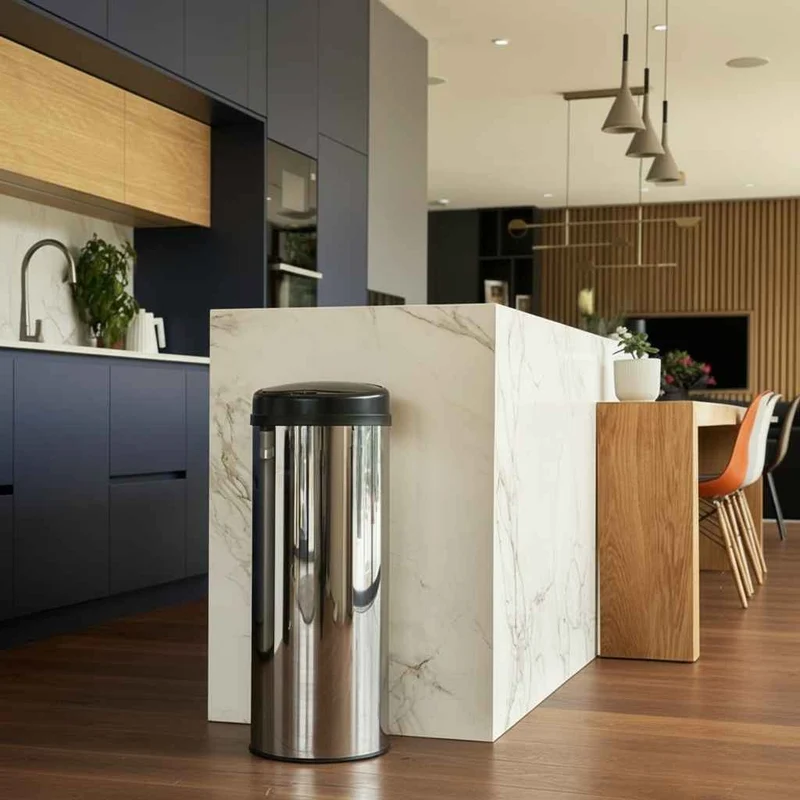 POUBELLE INOX 50 L | InoxiSense 50L™