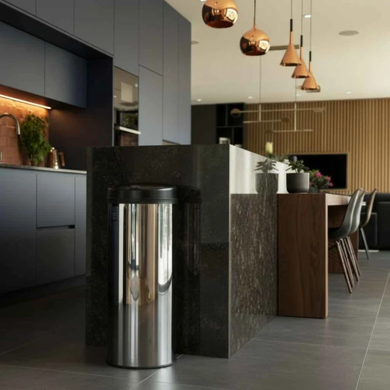 POUBELLE INOX 50 L | InoxiSense 50L™