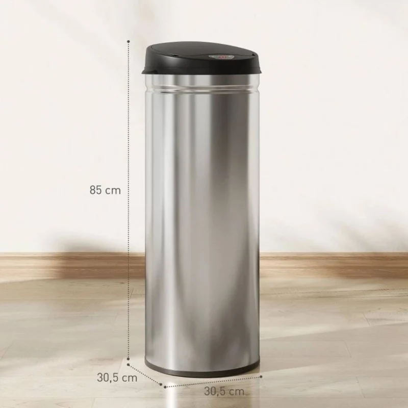 POUBELLE INOX 50 L | InoxiSense 50L™