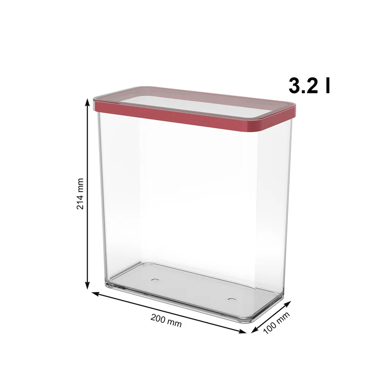 Premium Dose rechteckig 3,2 l LOFT