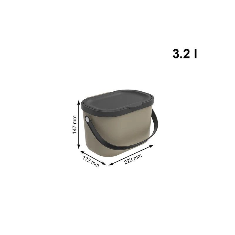 Bioabfallbehälter 3.2 l ALBULA