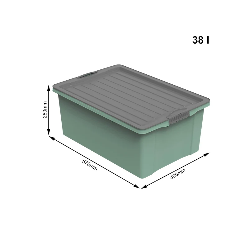 2er Set Stapelboxen COMPACT