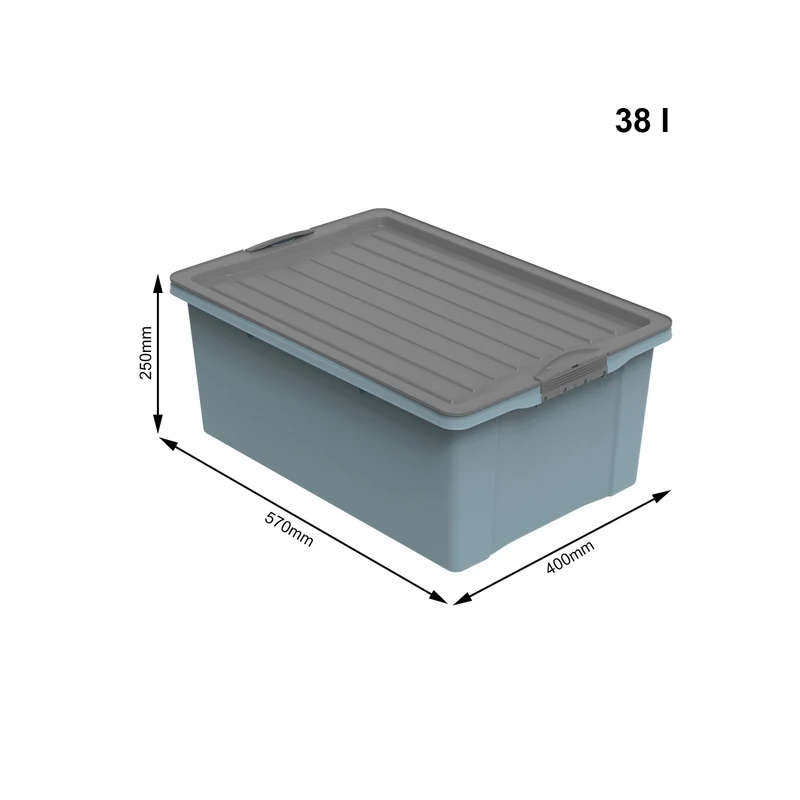 2er Set Stapelboxen COMPACT