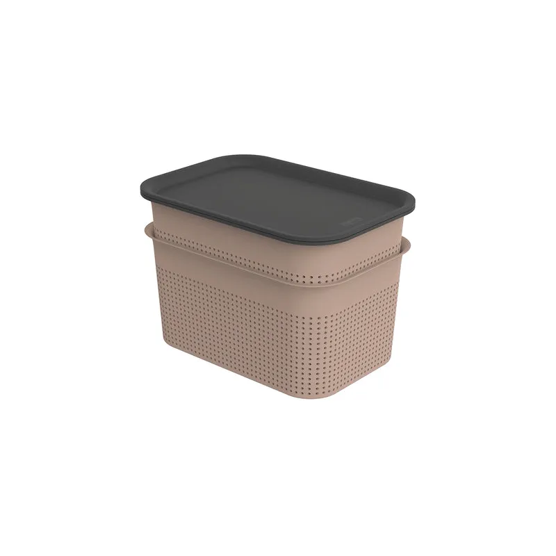 2er Set Boxen mit Deckel 4,5 l BRISEN