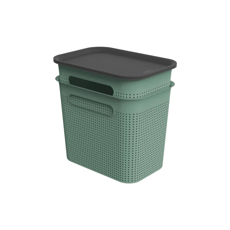 2er Set Boxen mit Deckel 7 l BRISEN