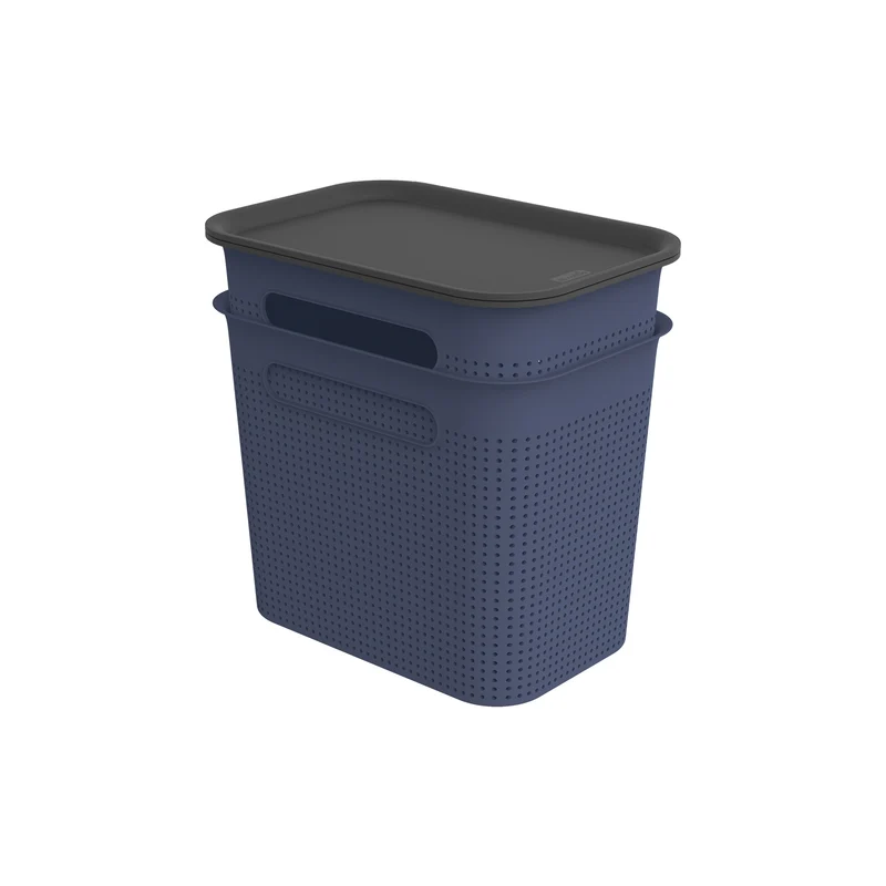 2er Set Boxen mit Deckel 7 l BRISEN