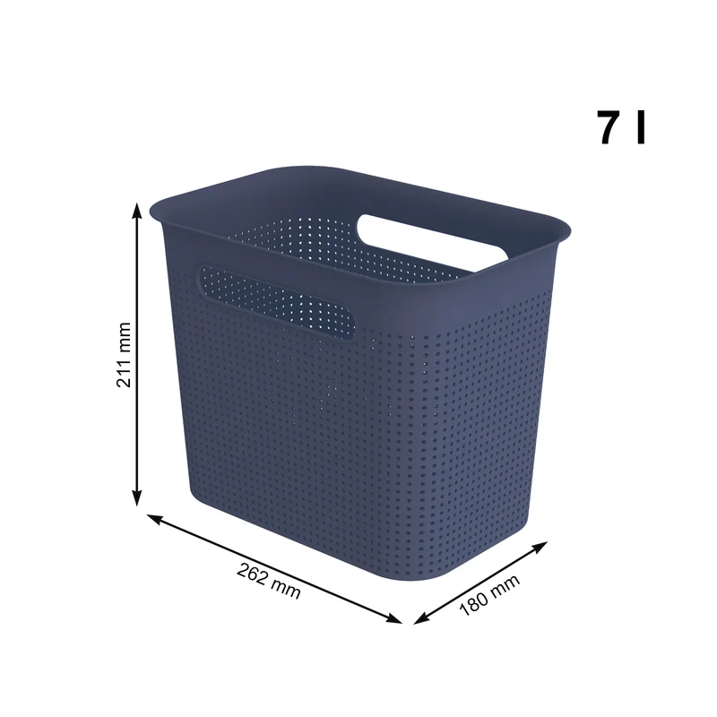 2er Set Boxen mit Deckel 7 l BRISEN