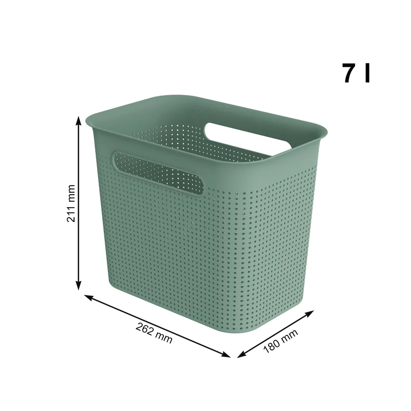 2er Set Boxen mit Deckel 7 l BRISEN