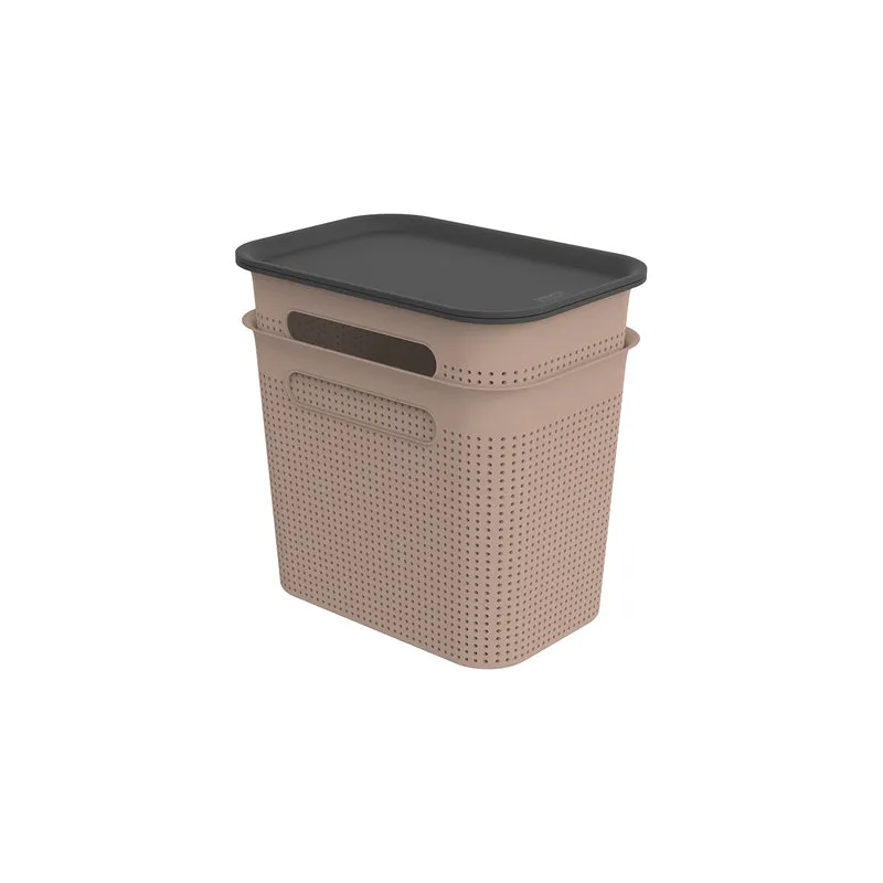 2er Set Boxen mit Deckel 7 l BRISEN