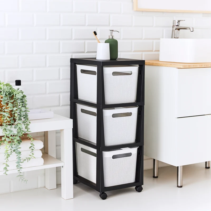 Tower mit Rollen 3 x 16 l BRISEN