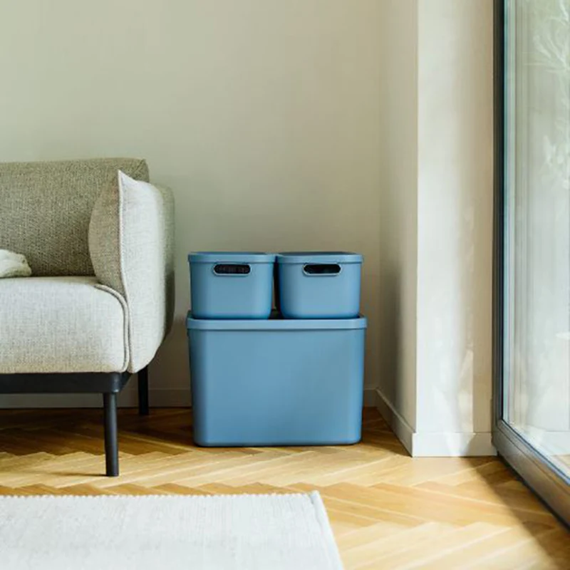 Aufbewahrungsboxen-Set 3tlg. 2x 12l und 55l ALBULA LIGHT