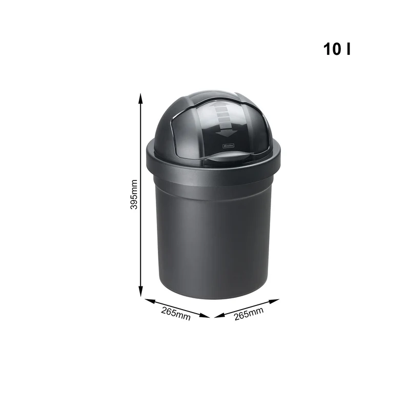 Set Mülleimer 2 tlg. ROLL BOB