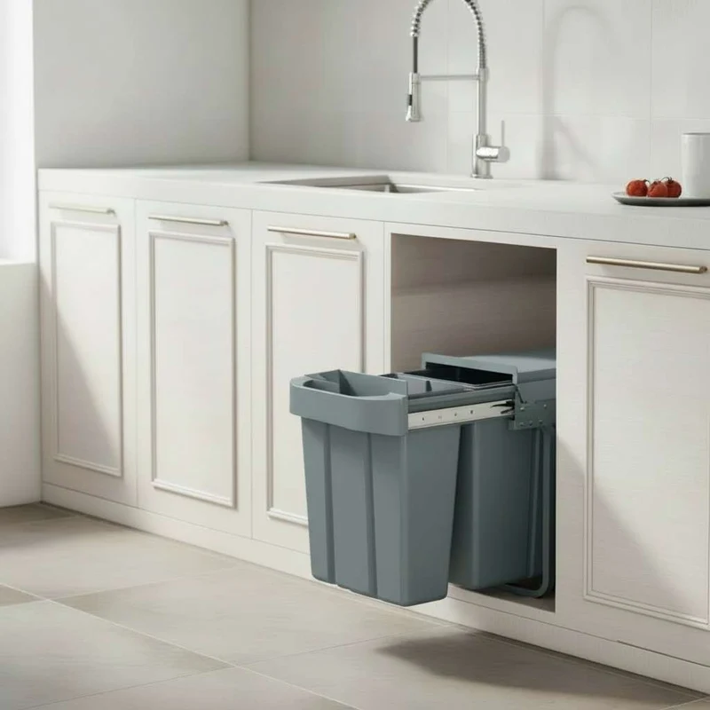 POUBELLES COULISSANTES SOUS EVIER | BacCoulissant™