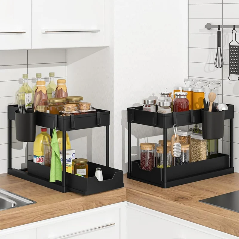 RANGE EPICES TIROIRS | GlissRack™ 2 Niveaux