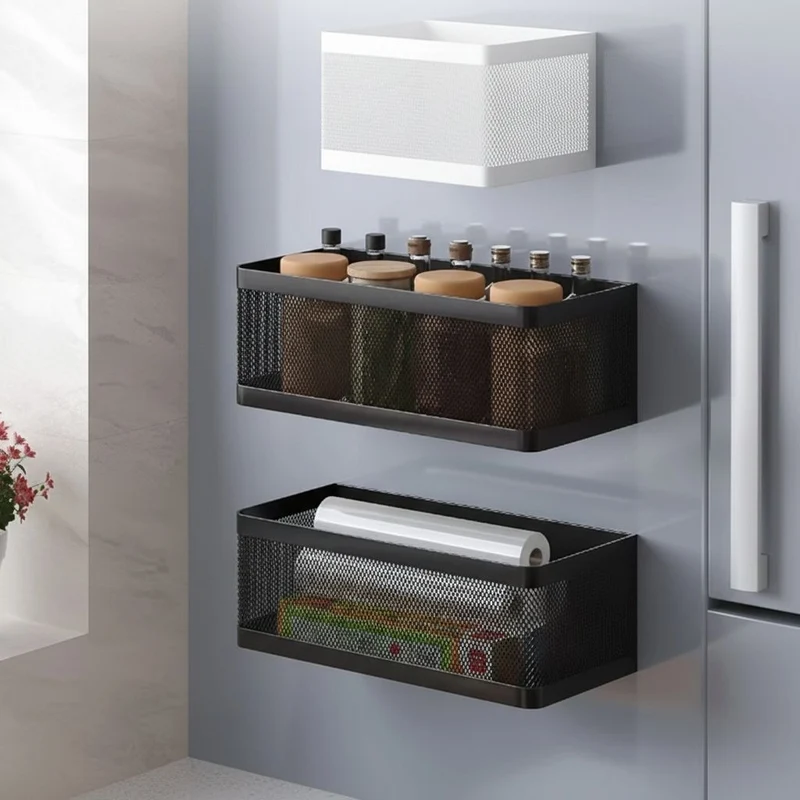 ETAGERE EPICES MURALE | MagRack™ Noir