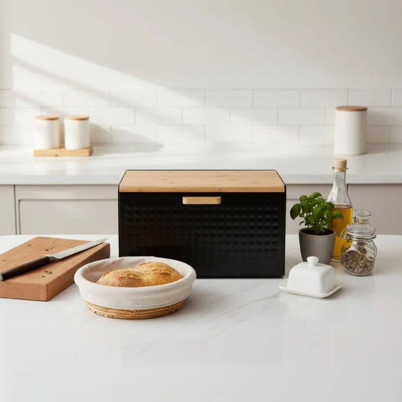 BOITE A PAIN DESIGN | Ferraboo™ Noir