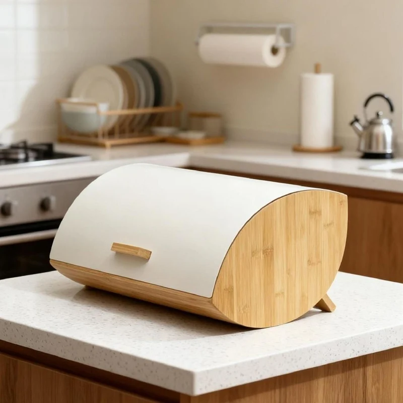 BOITE À PAIN EN BOIS | Panélys™ Crème