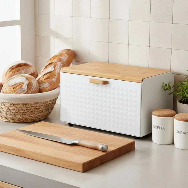 BOITE A PAIN BLANCHE | Ferraboo™ Blanc