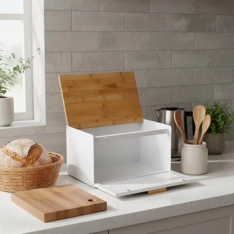 BOITE A PAIN BLANCHE | Ferraboo™ Blanc