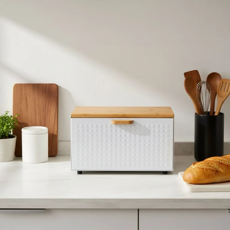 BOITE A PAIN BLANCHE | Ferraboo™ Blanc