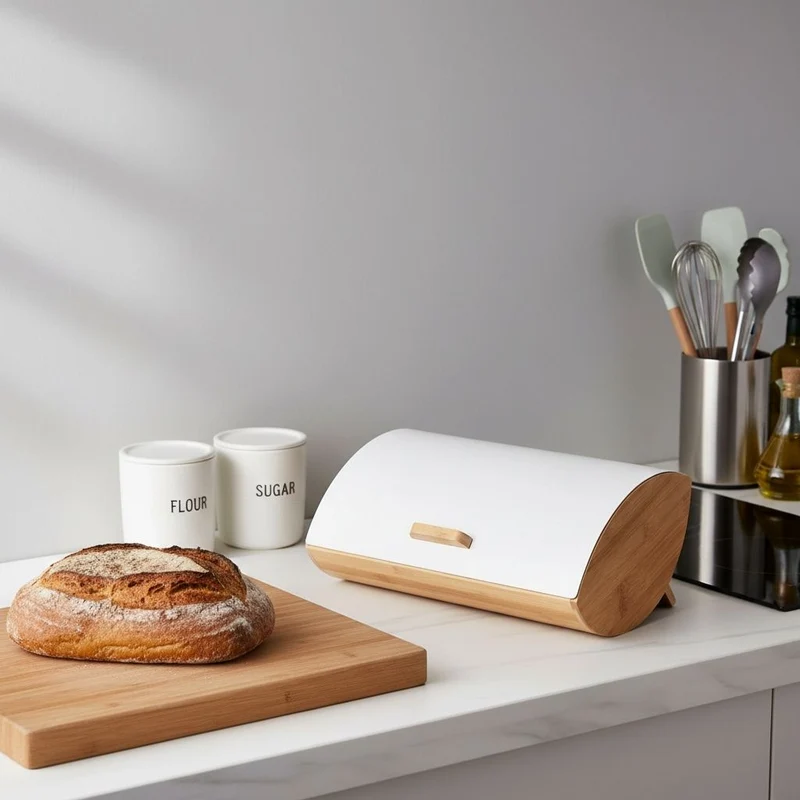 BOITE À PAIN BOIS | Panélys™ Blanc