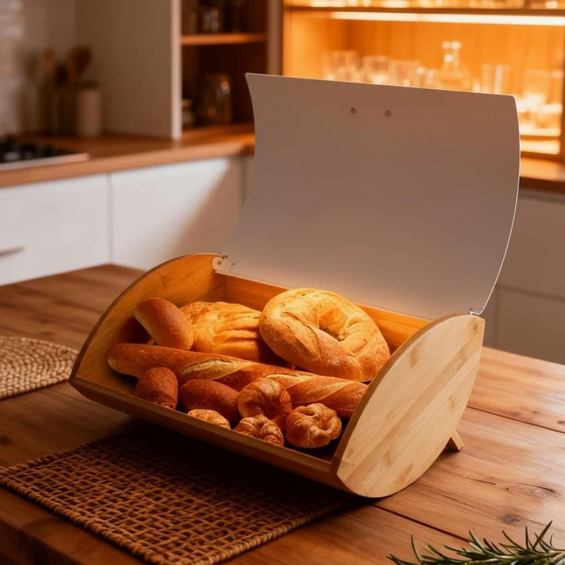 BOITE À PAIN BOIS | Panélys™ Blanc