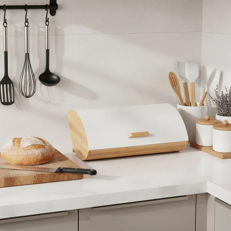 BOITE À PAIN BOIS | Panélys™ Blanc
