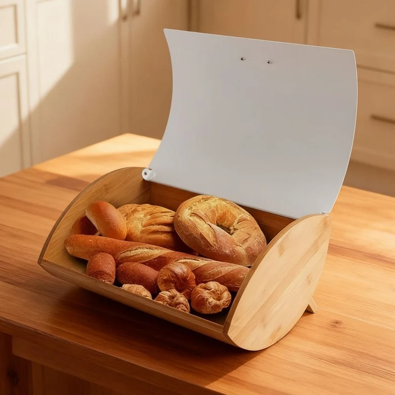 BOITE À PAIN BOIS | Panélys™ Blanc