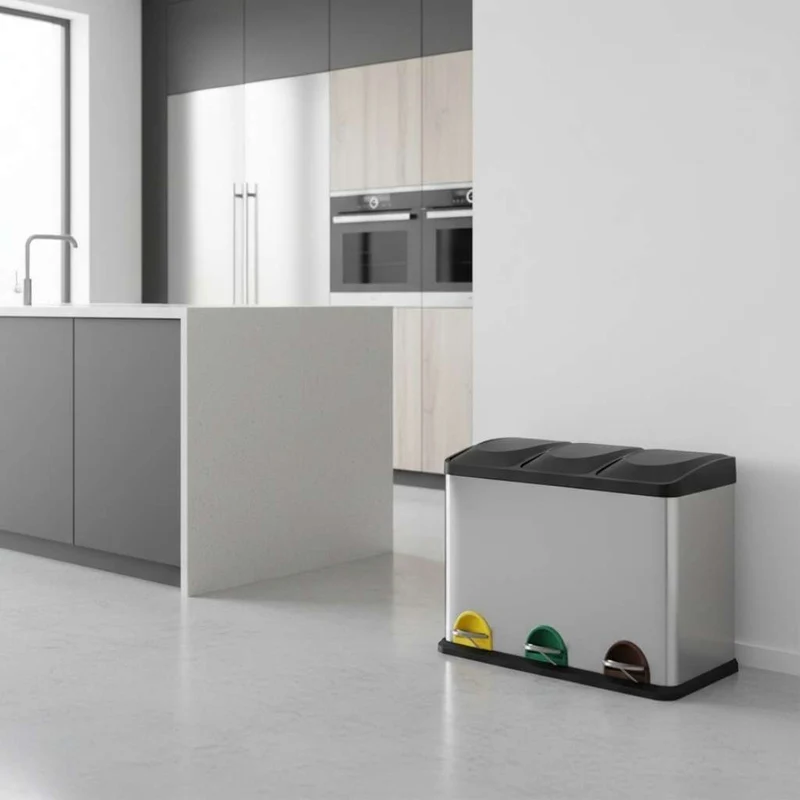 Poubelle pour tri selectif cuisine | TriHarmony™